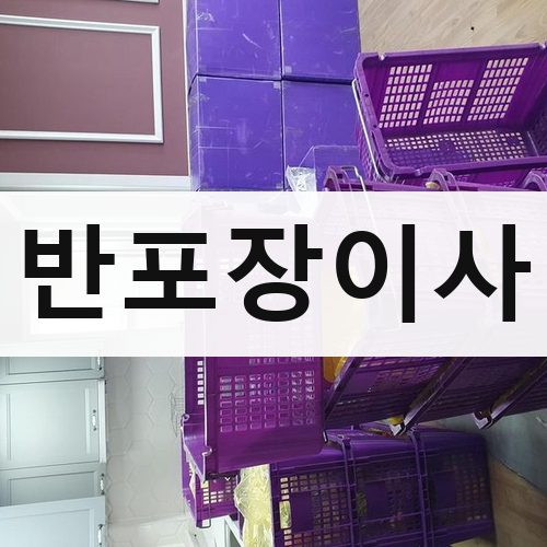 서울 강남권 반포장이사 장거리이사